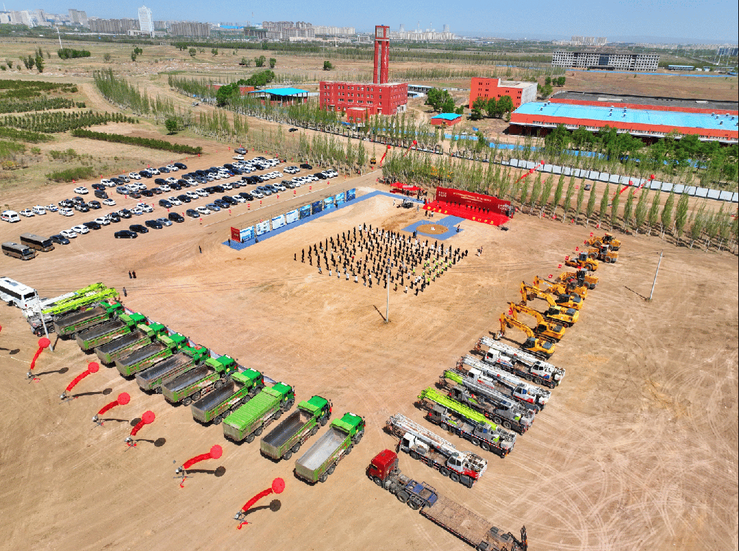 勢頭強勁！集寧區今年第二批重點項目集中開工